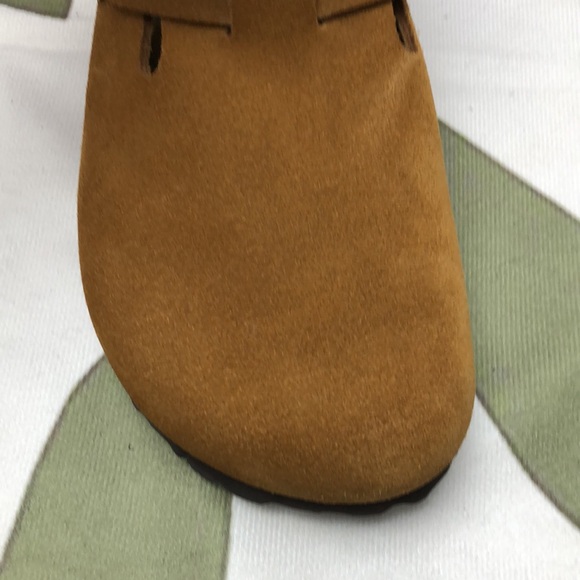 NWT Women's Mink Suede Birkenstock Boston Shoes - Narrow Fit - Picture 7 of 8